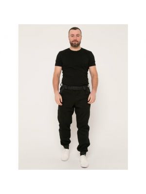 Черные брюки свободного кроя с карманами Batkovski
