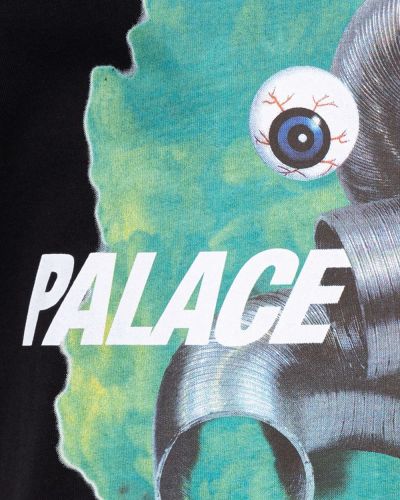 Koszulka z nadrukiem Palace czarna
