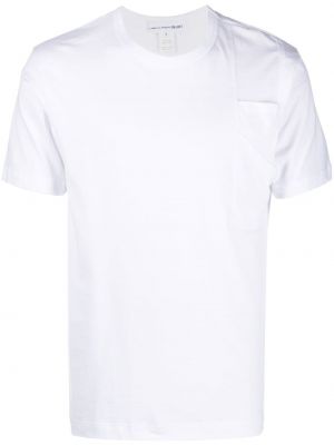T-shirt con scollo tondo Comme Des Garçons Shirt bianco