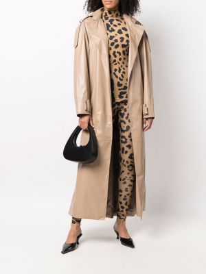 Top mit print mit leopardenmuster Atu Body Couture beige