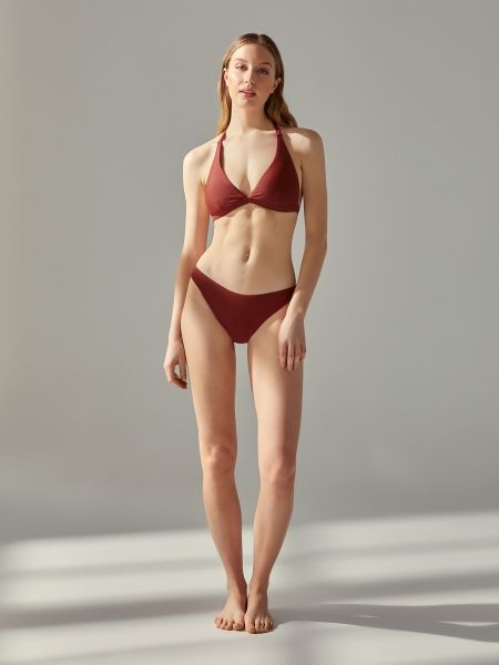 Bikini énfasis marrón