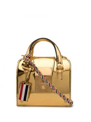 Shopper handtasche Thom Browne gold