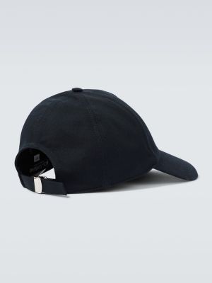 Cappello con visiera di cotone Dolce&gabbana blu
