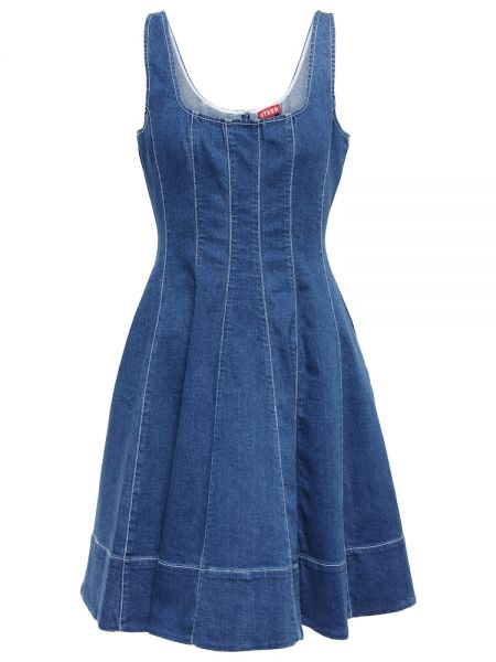 Mini robe Staud bleu