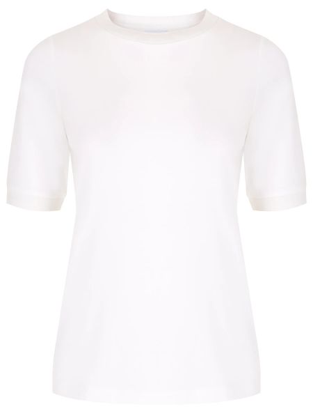 Хлопковая футболка из модала Bogner белая