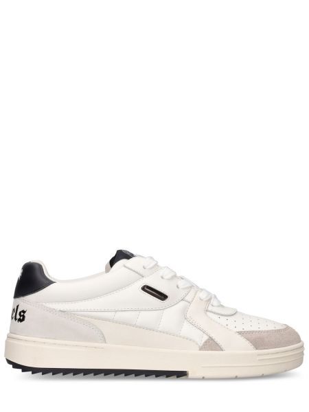 Sneakers i läder Palm Angels vit