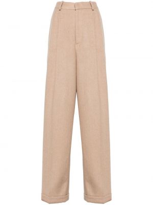 Villased siidist ruuduline püksid Polo Ralph Lauren khaki