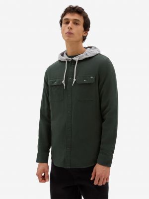 Košile s kapucí Vans zelená