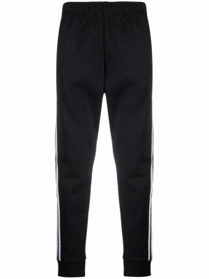 Pantalones de chándal con bordado oversized Adidas negro