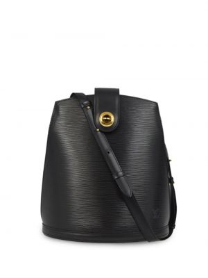 Usnjena torbica za čez ramo Louis Vuitton črna