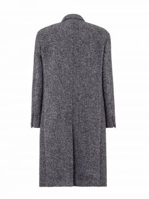 Kabát s knoflíky Fendi šedý