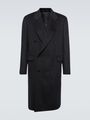 Кашмирено палто Lardini черно