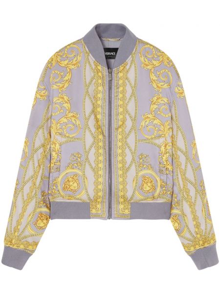 Blouson bomber à imprimé Versace