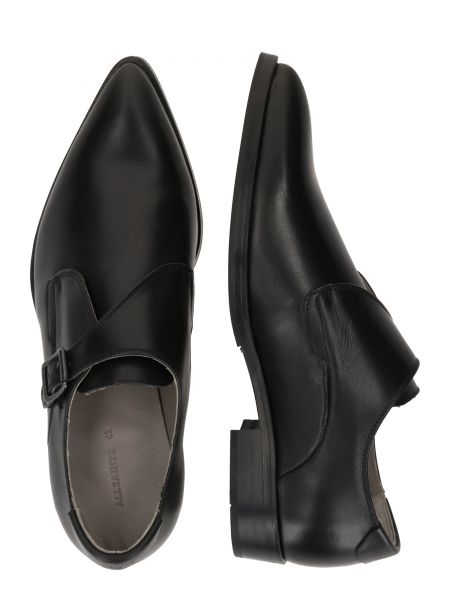 Cipele u monk stilu slip-on Allsaints crna