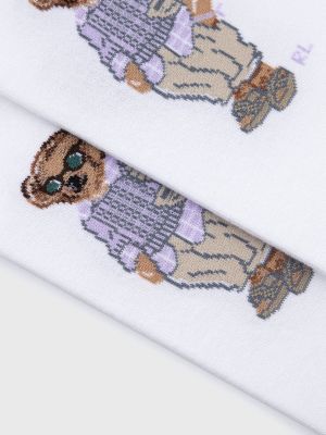 Шкарпетки Polo Ralph Lauren, білі