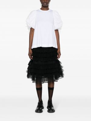 Midi sijonas iš tiulio Molly Goddard juoda