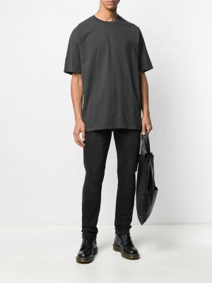 Oversize t-krekls Ksubi melns