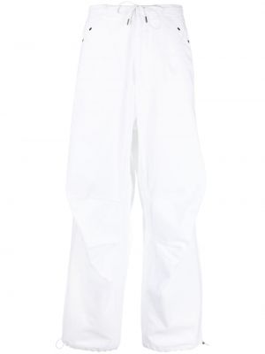 Памучни панталон Darkpark бяло
