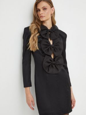 Mini šaty Karl Lagerfeld černé