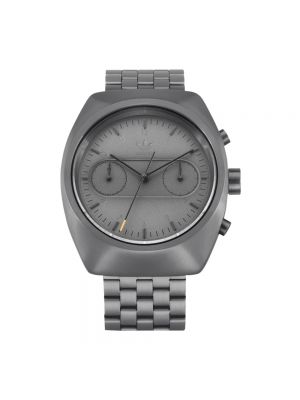 Armbanduhr aus edelstahl Adidas Originals grau