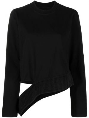 Rund hals sweatshirt Rick Owens Drkshdw svart