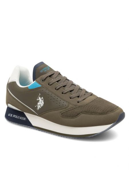 Sneakers Us Polo Assn χακί