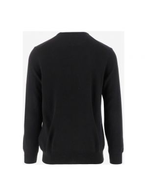 Sweter wełniany z okrągłym dekoltem Ralph Lauren czarny