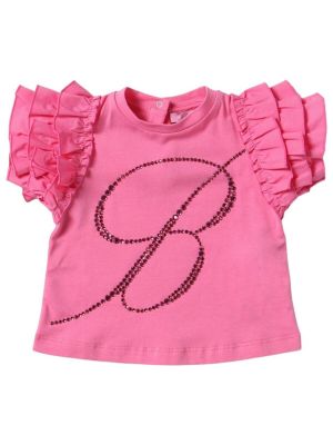 Majica kratki rukavi Miss Blumarine ružičasta