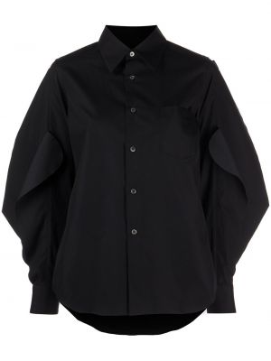 Bavlněná košile Comme Des Garçons černá