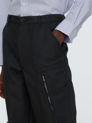 Pantaloni cargo slim fit Comme Des Garã§ons Shirt negru
