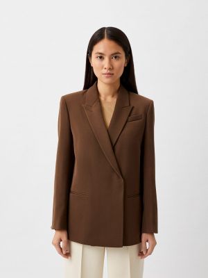 Коричневый пиджак Calvin Klein