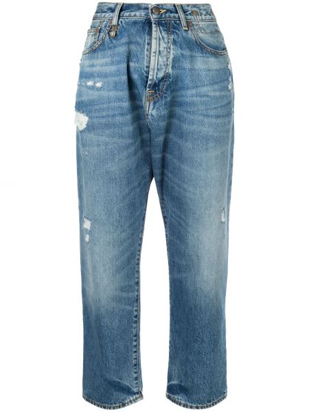 Nødlidende jeans 7/8 R13 blå