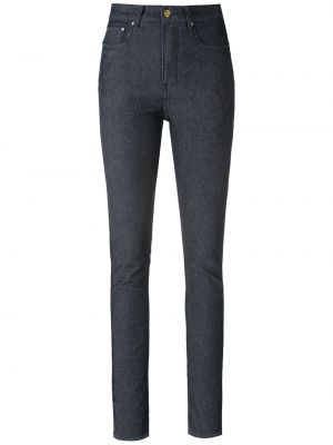 Pantalones de cintura alta skinny Amapô azul