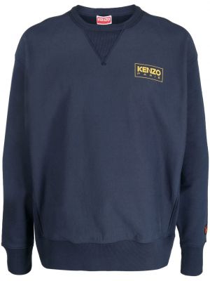 Printti crewneck collegepaita Kenzo sininen