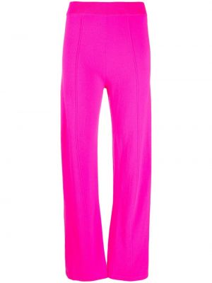 Αθλητικό παντελόνι σε φαρδιά γραμμή Chinti & Parker ροζ