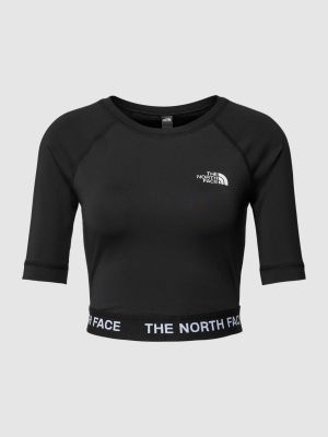 Koszulka z długim rękawem The North Face czarna