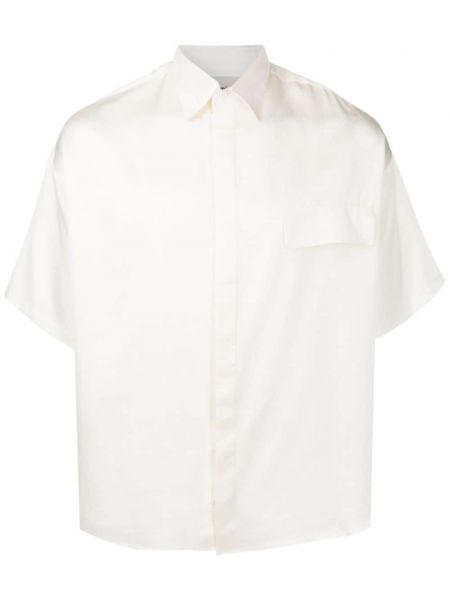 Риза с джобове Misci бяло