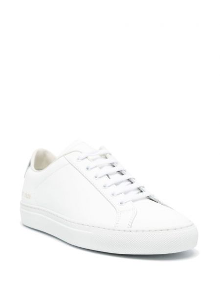 Nahast sandaalid Common Projects valge