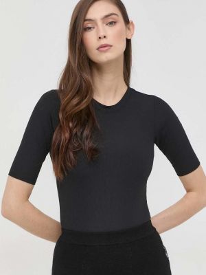Spanx body Suit Yourself Ribbed Short női, fekete