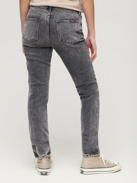 Jeans skinny Superdry gris