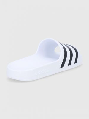 Papuci Adidas alb