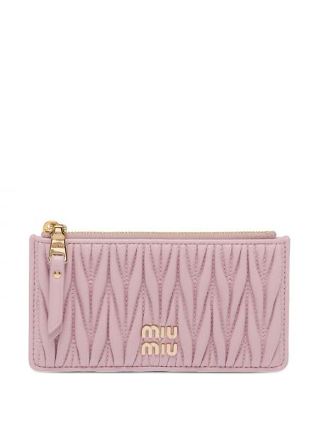 Lommebok Miu Miu rosa