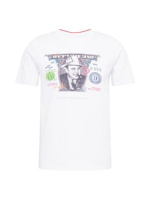 T-shirt Einstein & Newton bianco