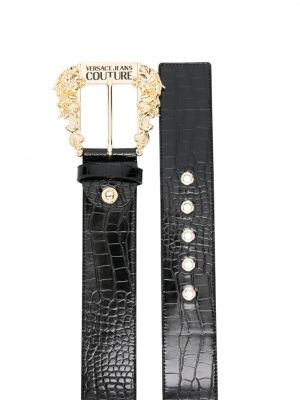 Kožený pásek Versace Jeans Couture