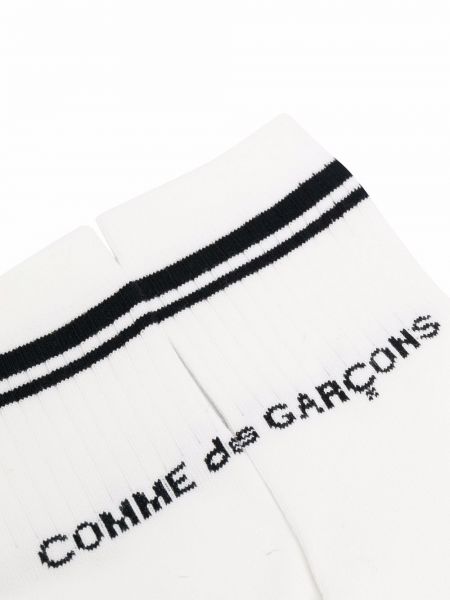 Calcetines con estampado Comme Des Garçons Homme Plus blanco