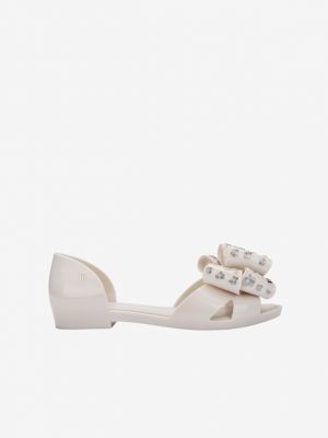 Balerina cipők Melissa fehér