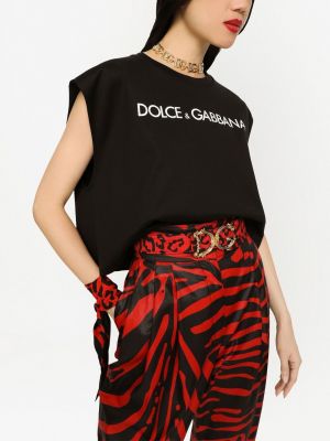 Schal mit print Dolce & Gabbana