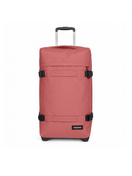 Розовый чемодан Eastpak