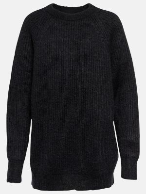 Moherowy sweter Max Mara czarny