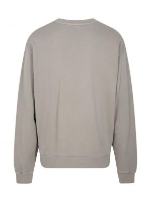 Sweat col rond col rond Stampd gris